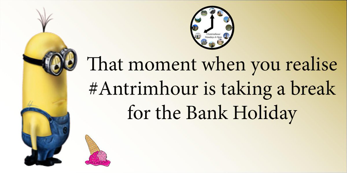 PBS2TheRescue's tweet photo. Remember #Antrimhour will be back on Mon 7th September from 8-9pm. Enjoy the #Bankholiday break #Bringoutthesun http://t.co/aQPQLT3OHb