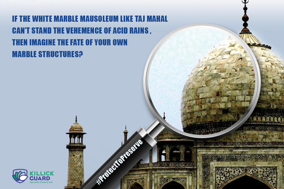 KillickGuard's tweet photo. #ProtectToPreserve Protect your marble structures with KillickGuards’s product ImperGuard MG #marble #TajMahal http://t.co/nlAxfcoyOL