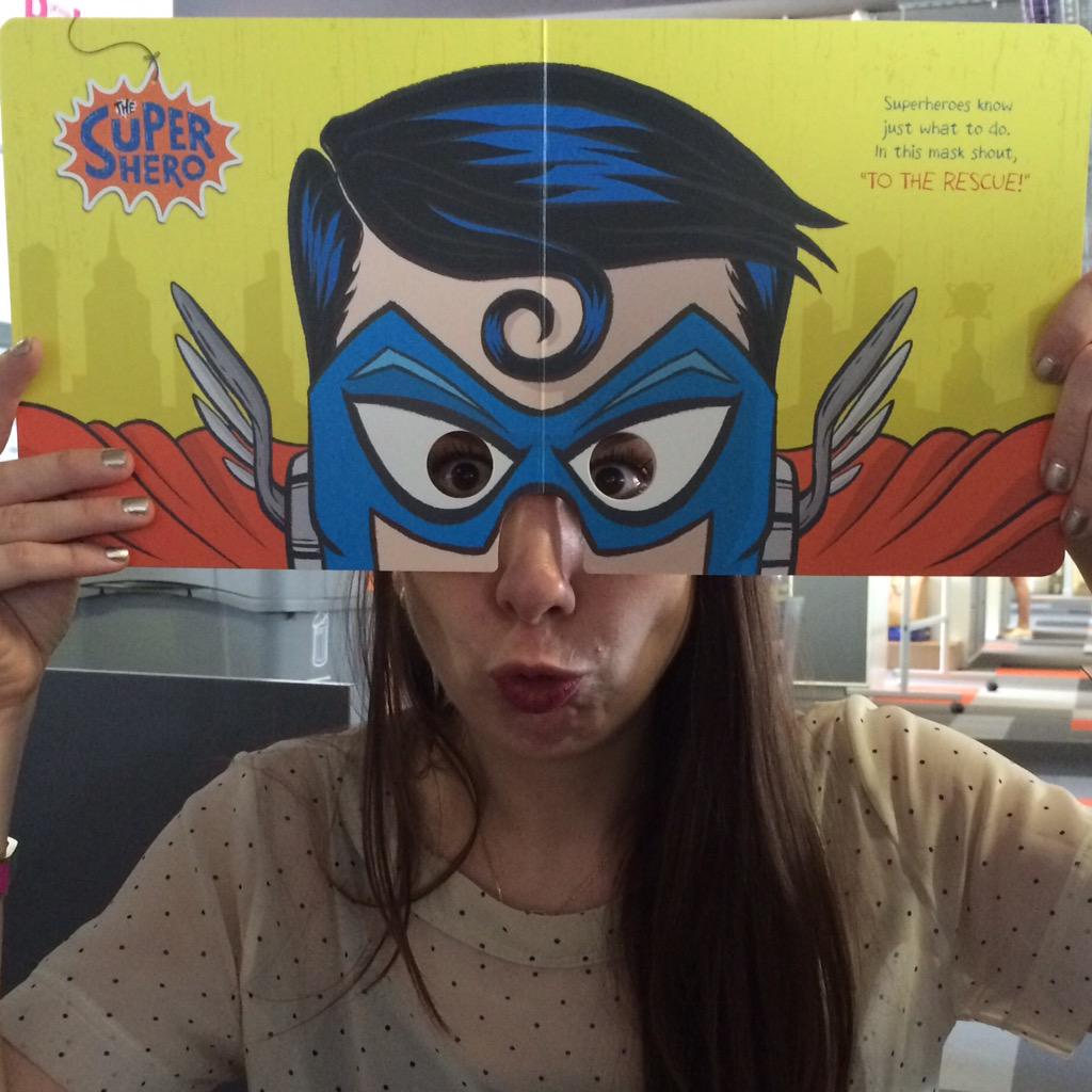 PrimaBabyMag's tweet photo. How fun is this #BookOMasks, one of many #wearablebooks from @CuriousFoxBooks?! We've had a great time reading it! http://t.co/hPQveCuQBG