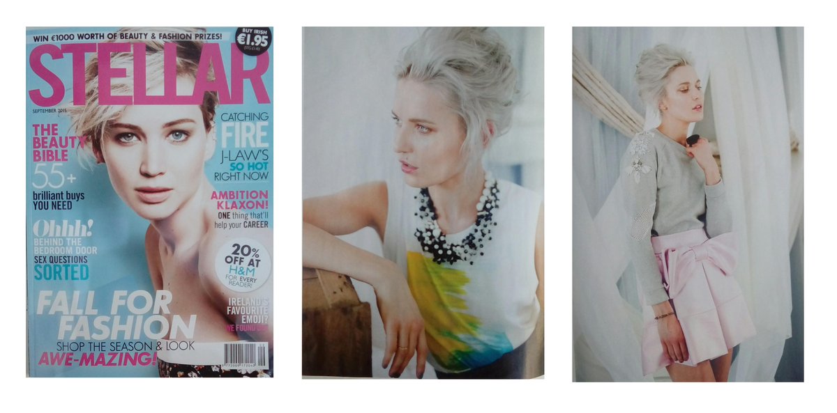 MelissaJCurry's tweet photo. Lovely editorial in this months @stellarmagazine issue. #Melissacurry #design2015 #floralnecklace #lovering http://t.co/gAH9oxV7i7