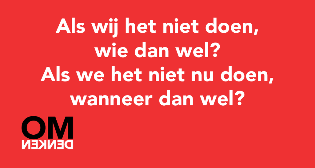 Omdenken tweet picture