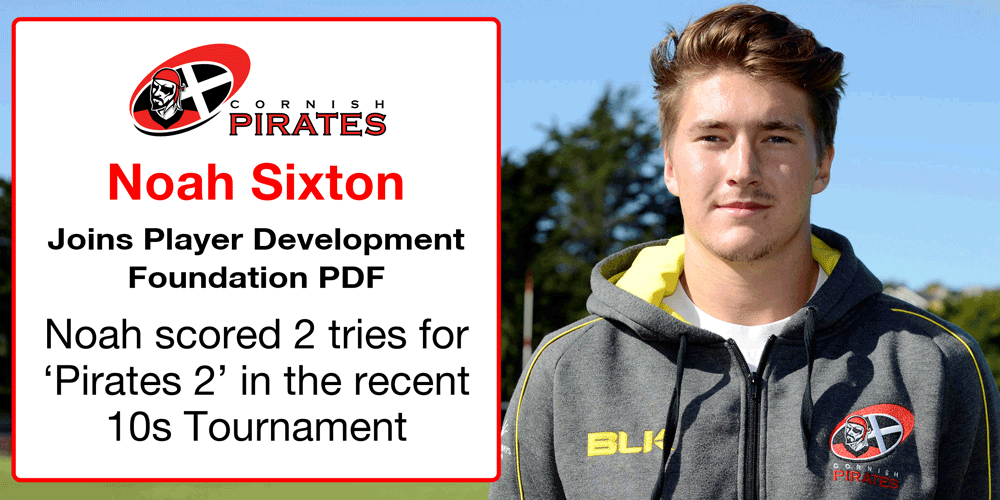 CornishPirates1's tweet photo. Welcome aboard Noah Sixton
joining #Cornish Pirates Player Development Foundation
http://t.co/E7qjVjxk4N http://t.co/tQBibOL97r
