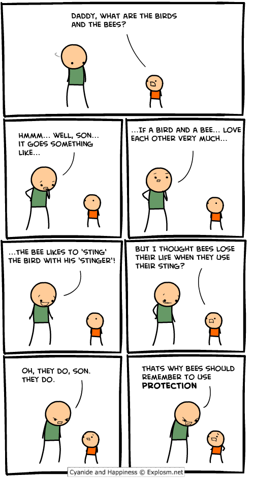 Explosm's tweet photo. By @daveexplosm. Be careful if you head over to http://t.co/l9VLQVlSRb... you might get sucked in! http://t.co/R9fRV9PNG2