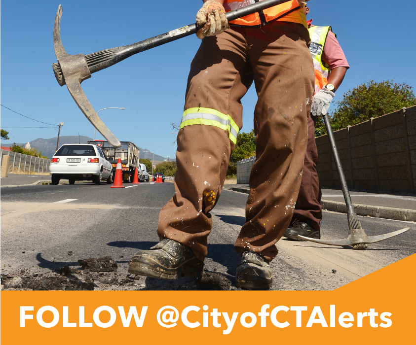 CityofCT's tweet photo. For road closure info, load-shedding and maintenance updates, follow @CityofCTAlerts. http://t.co/62LwvHP11S