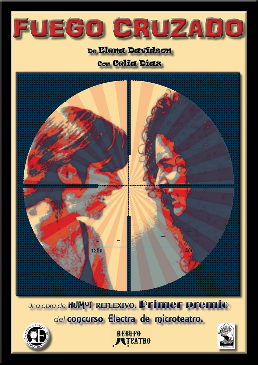 ElectraTeatro's tweet photo. Es JUEVES otra vez. Eso significa que @Elena_De_Jones y @CeliaDiazR abren Fuego cruzado OTRA VEZ en @LaMalhablada_ http://t.co/24xuKCpHFe