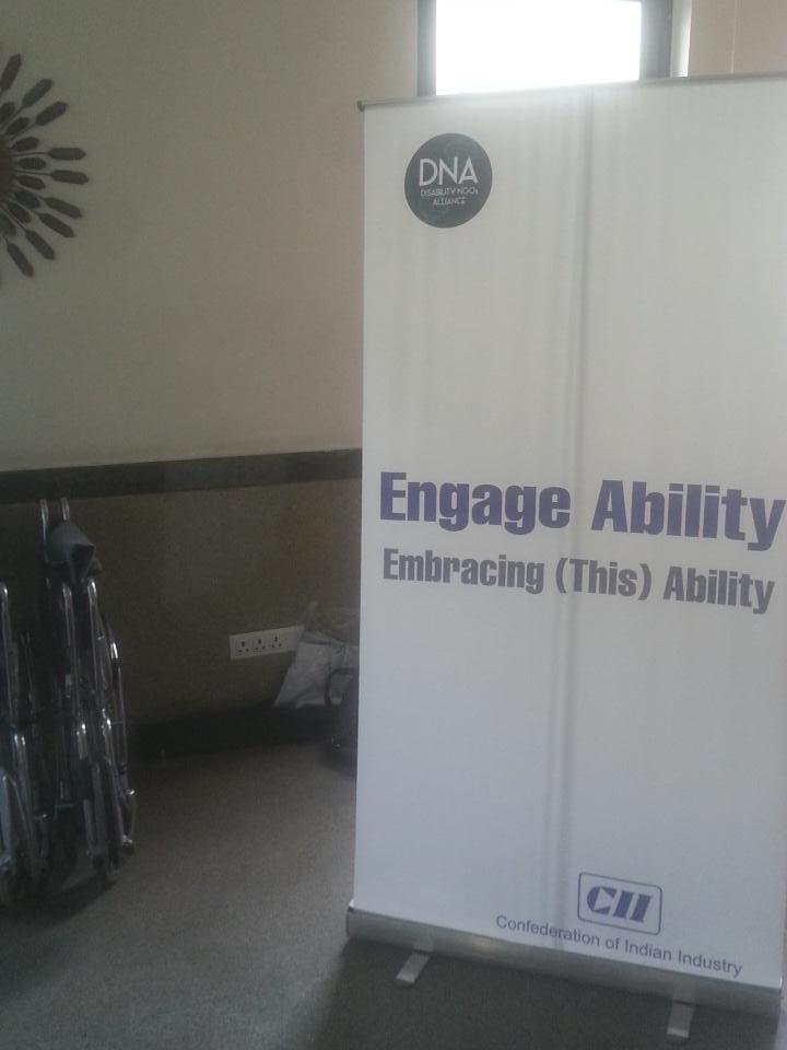 enableindia's tweet photo. Dry run for tomorrow's conference with the CII and the Disability NGO Alliance! Looking forward to #EngageAbility http://t.co/So420jU850