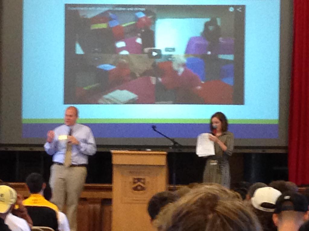 AnnamariaWenner's tweet photo. @Witwellness Amber and @WITlife @heisermatt dropping knowledge about bystander intervention. #WITWOW2015 http://t.co/6fFMx48J4e