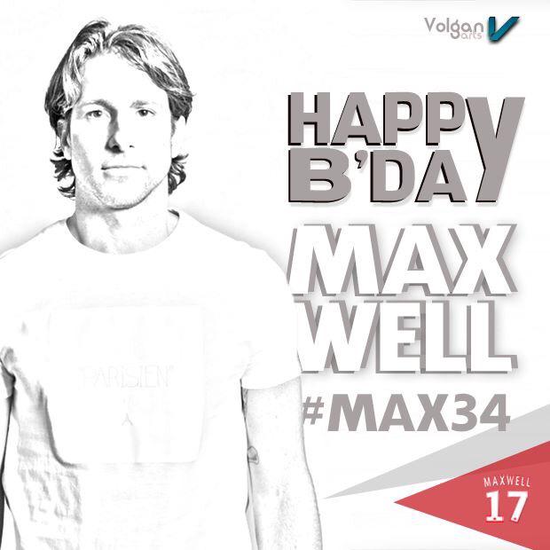 #HappyBirthDay #Max34 #Maxwell17
