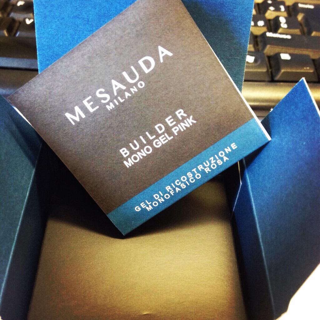 MesaudaCosmetic's tweet photo. NEW COLLECTION BUILDER GEL !!
Mesauda Milano http://t.co/qndprhmImo