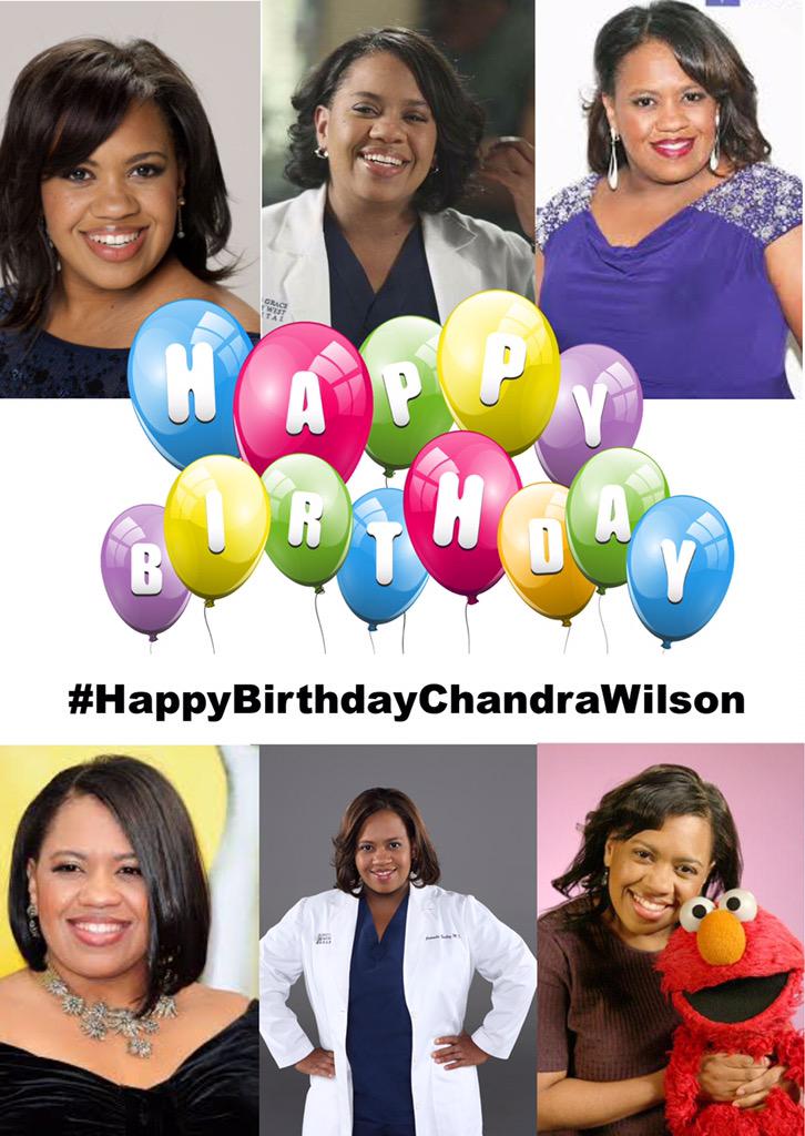 Happy birthday to this incredibly talented lady! #HappyBirthdayChandraWilson