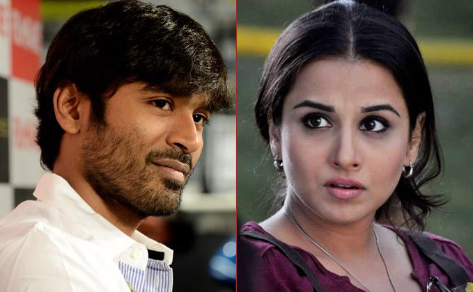 Vidya Balan not part of Dhanush's next film: Director