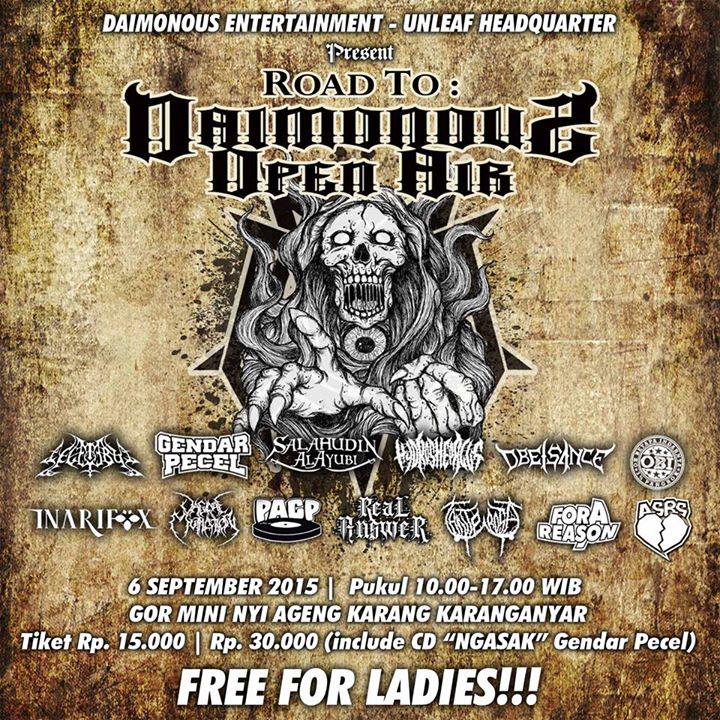 Bumi_Intanpari's tweet photo. RAMAIKAN KARANGANYAR !!! >> #RoadToDaimonous | 6 Sept 2015 | GOR Nyi Ageng Karang Karanganyar http://t.co/hQLncMAhxn via @UNLEAF_PRO