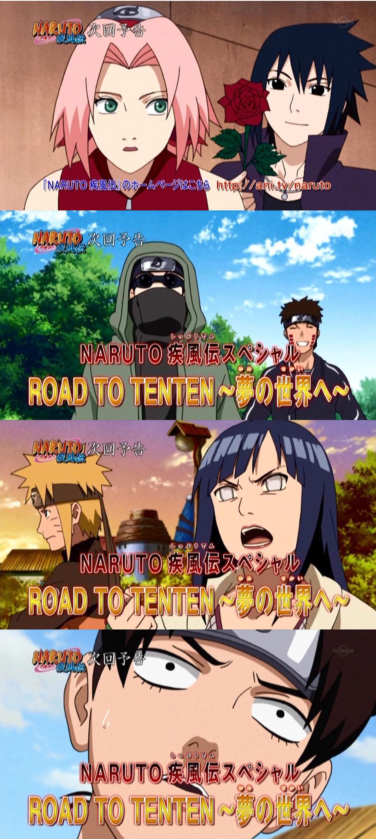 嘲笑のひよこ すすき Twitterren Naruto疾風伝スペシャル Road To Tenten 夢の世界へ 9月3日19時から1 時間スペシャル放送だってばね Http T Co 1soylmqjrx Naruto ナルト Naruto疾風伝 Http T Co Kfsatcbvwy Twitter