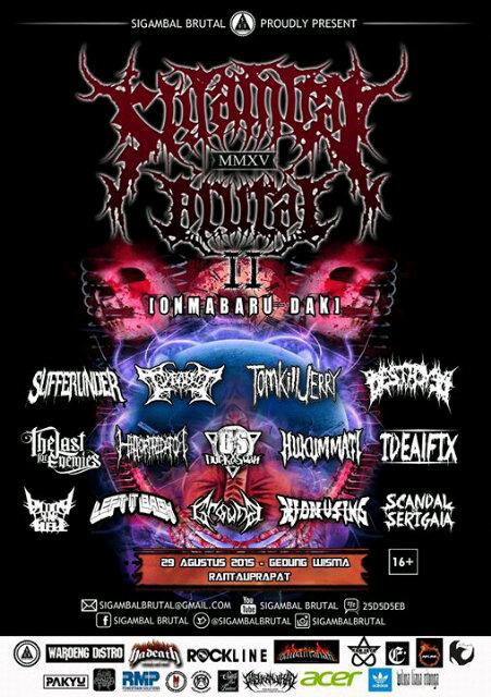 Saturday we will be on stage at  event SIGAMBAL BRUtAL II . And together with our brother <a href="/TKJ_PHC/">TomKillJerry</a> ,hell yeahh \m/