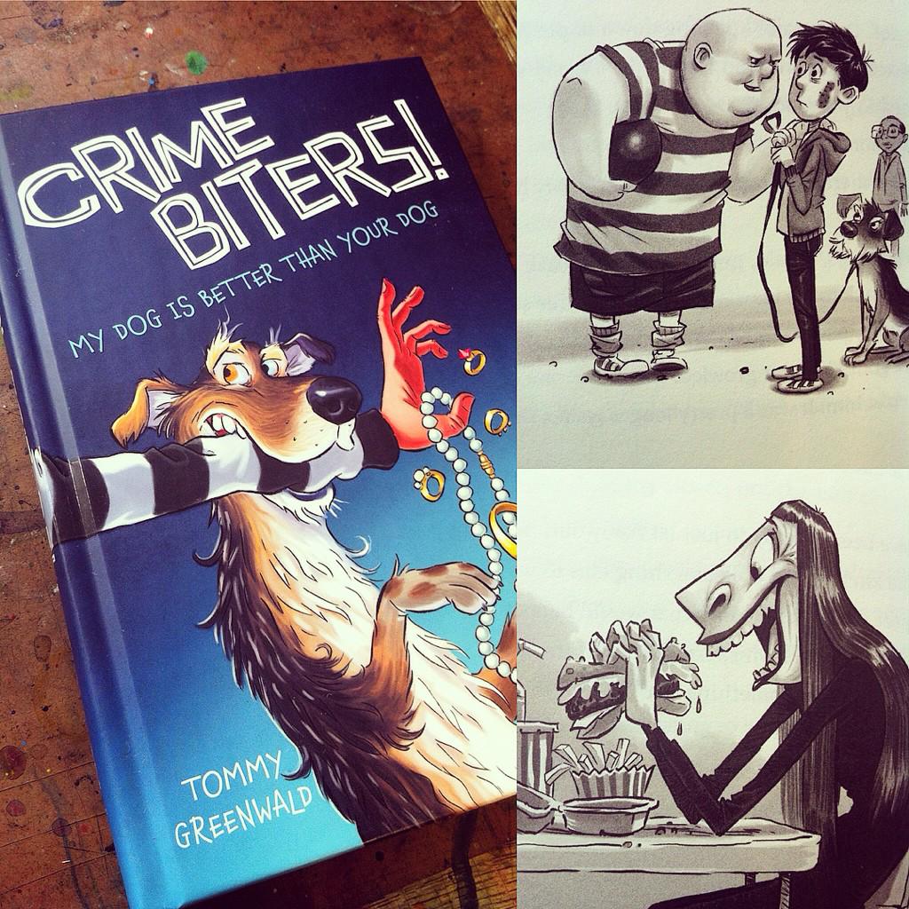 adam stower on Twitter "CRIMEBITERS arrived today! Published by Scholastic US Thanks