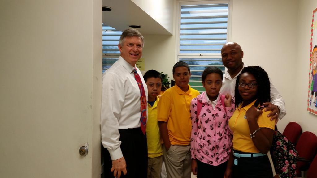 Leisure City K-8 on Twitter: "Not even the weather can stop Dr. Feldman