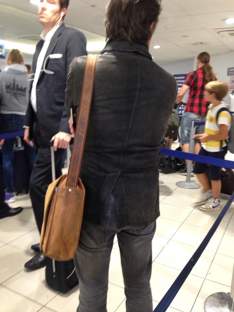 EmilyBullin's tweet image. On the upside, queued behind Richard Hammond in the airport