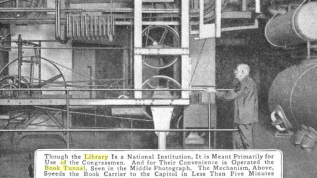 Bookolizer's tweet image. There's a Hidden Conveyor Belt Under the Capitol That Was Just for #MovingBooks books.trendolizer.com/2015/08/theres…