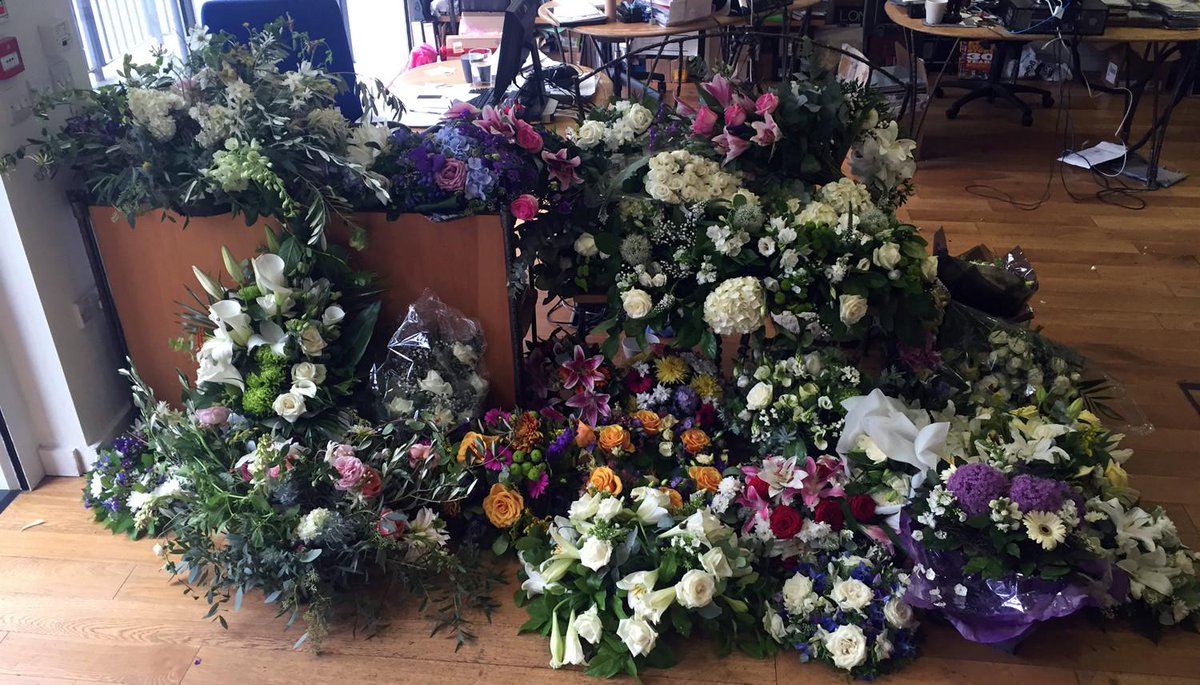 Thank you so much for all of the cards and flowers for Jazz over the past week