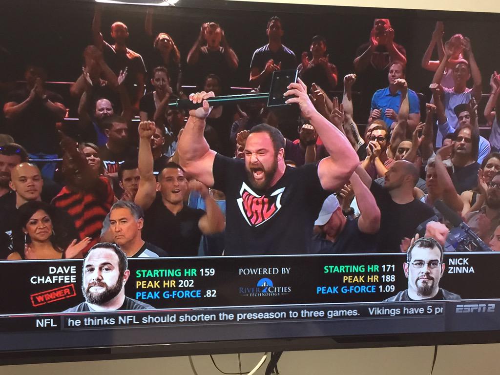 carlosicaza's tweet photo. Dave Chaffee @ChaffeeDave @WALUnderground World Heavy Weight Champ. Technology by  @RCTsportsCo. @benholdenpxp @espn http://t.co/z9qp9FMSxx
