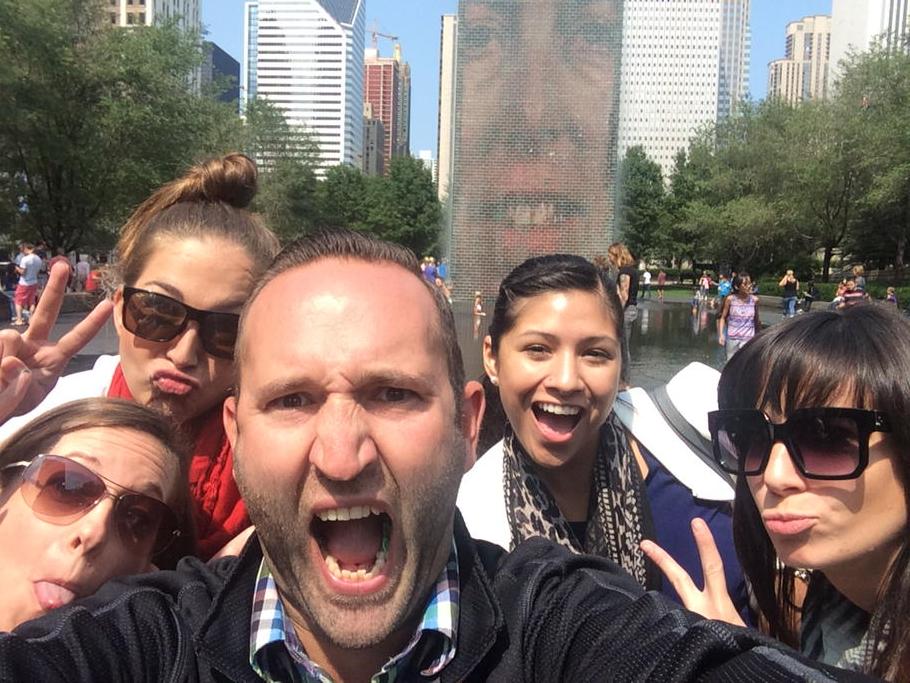 KobuschAPI's tweet image. millennium Park shenanigans #temphappy @ccastanedaAPI
