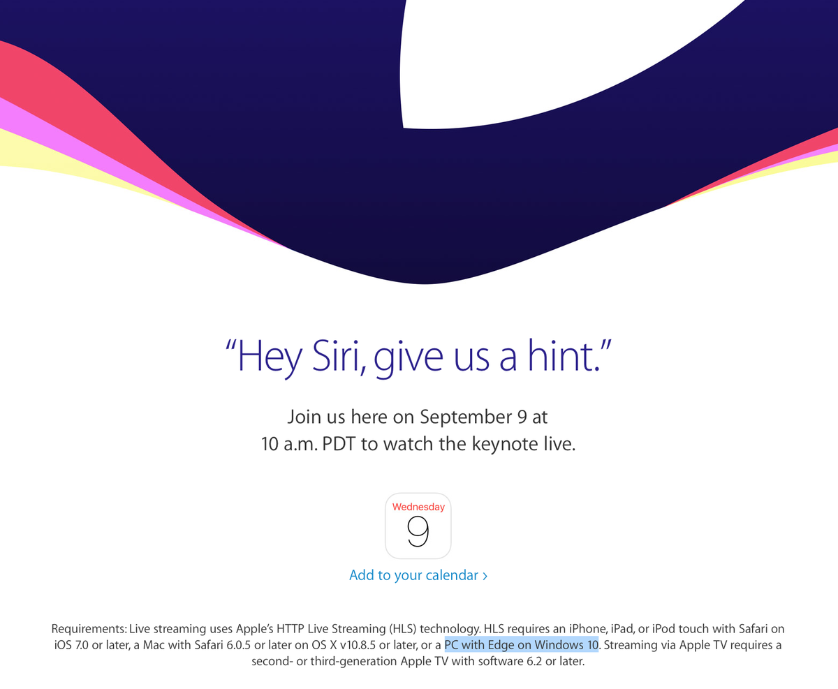 JonyIveParody's tweet image. Steve Jobs would never have allowed the streaming of an Apple event to a Windows PC.