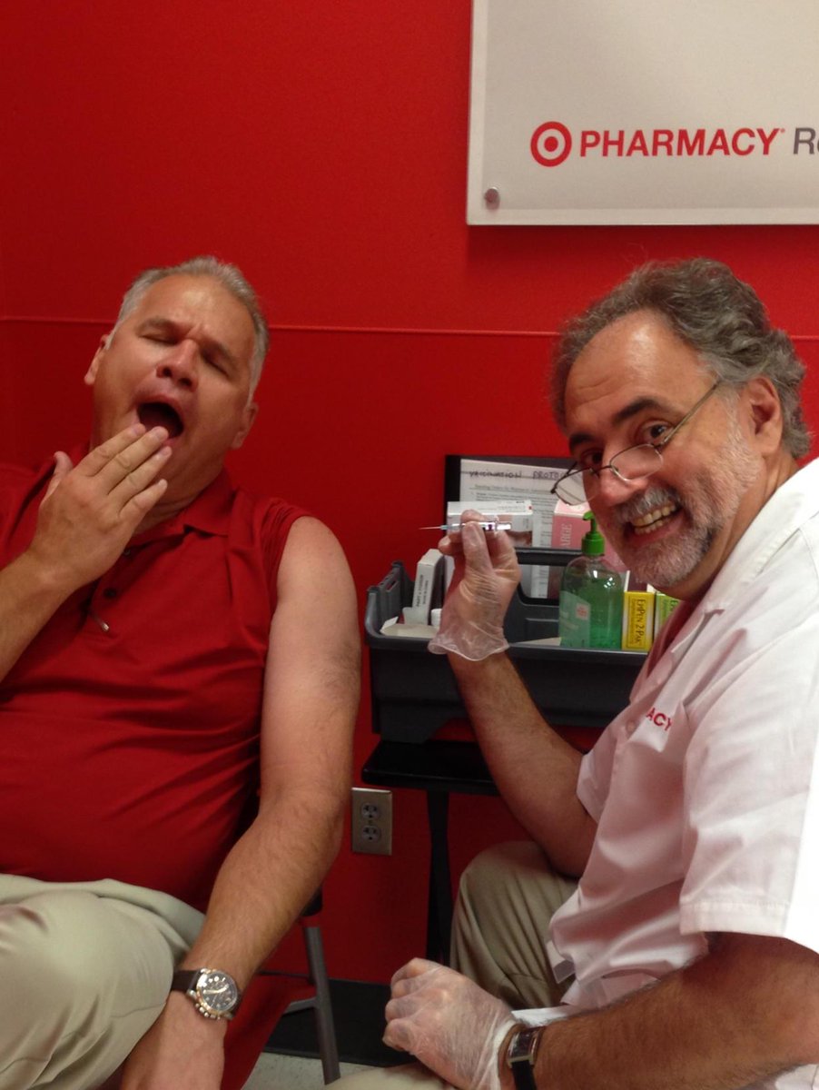 Rock the Shot! Didn't feel a thing!