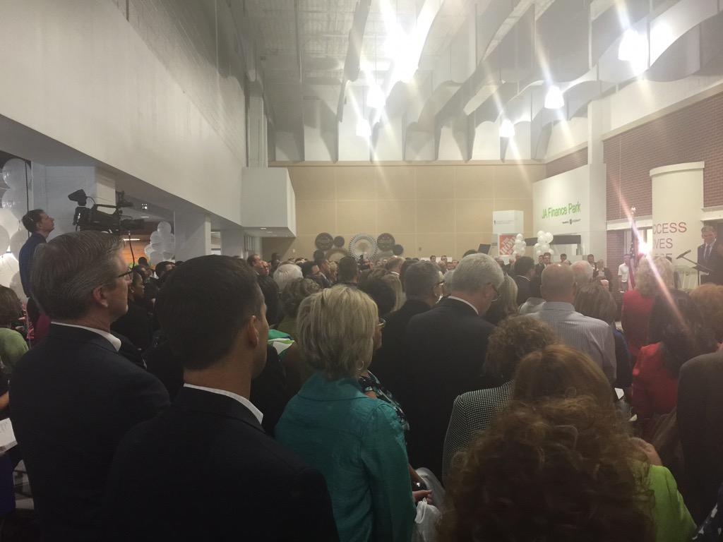 Grand Opening <a href="/GwinnettSchools/">Gwinnett Co. Schools</a> JA Discovery Center. amazing facility wholistic approach to learning