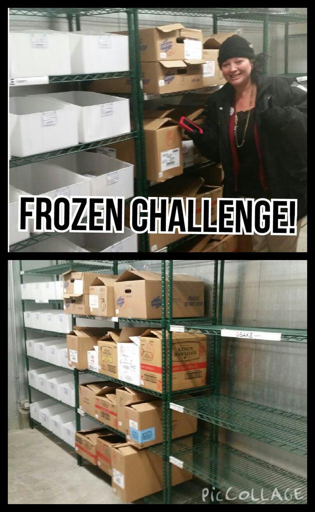 The cold never bothered me anyway!  Fixing errors in BAKE. @Saraishness #freezer #D218challenge #T2347