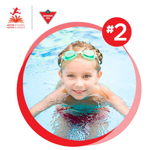 And the #2 favourite family activity from the Acti-vate Your Summer contest is ... swimming! #ActivateYourSummer