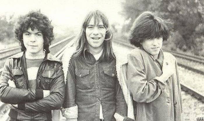 early picture of The Cure 76/77
