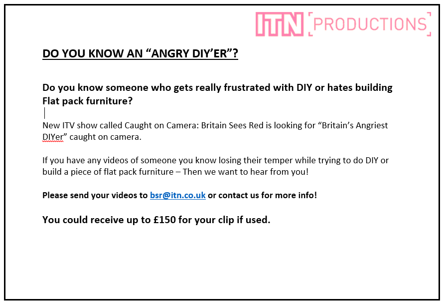 castinggenie's tweet photo. @beonscreen Do you know someone who #hates #DIY? Do they get #angry at the simplest of task? Check this out! RT http://t.co/t1SfJCkTq9