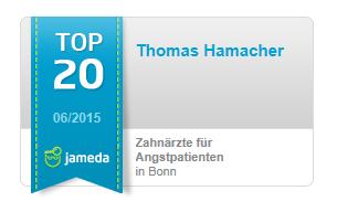 Unsere Praxis darf sich im 2. Halbjahr 2015 gleich über 4 jameda-Auszeichnungen freuen! #Zahnarzt #Bonn