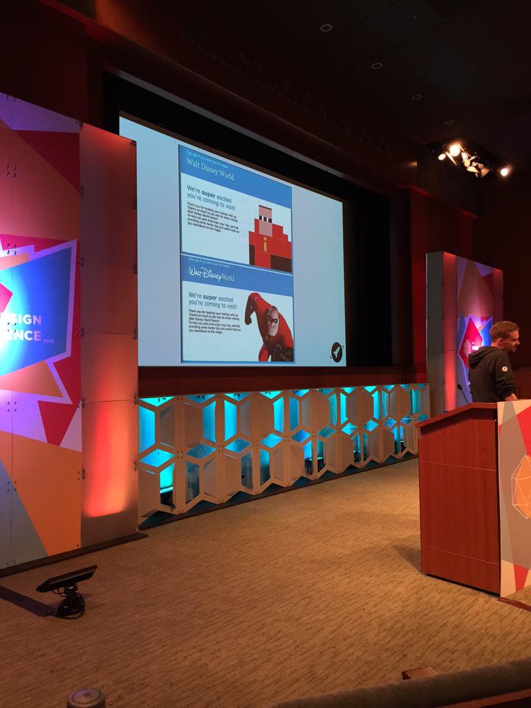 Pixel art in emails. Image blocking can't stop us. Dope. <a href="/Mike_Ragan/">Mike Ragan Wolfe</a> #TEDC15 #emailgeeks #emailmarketing