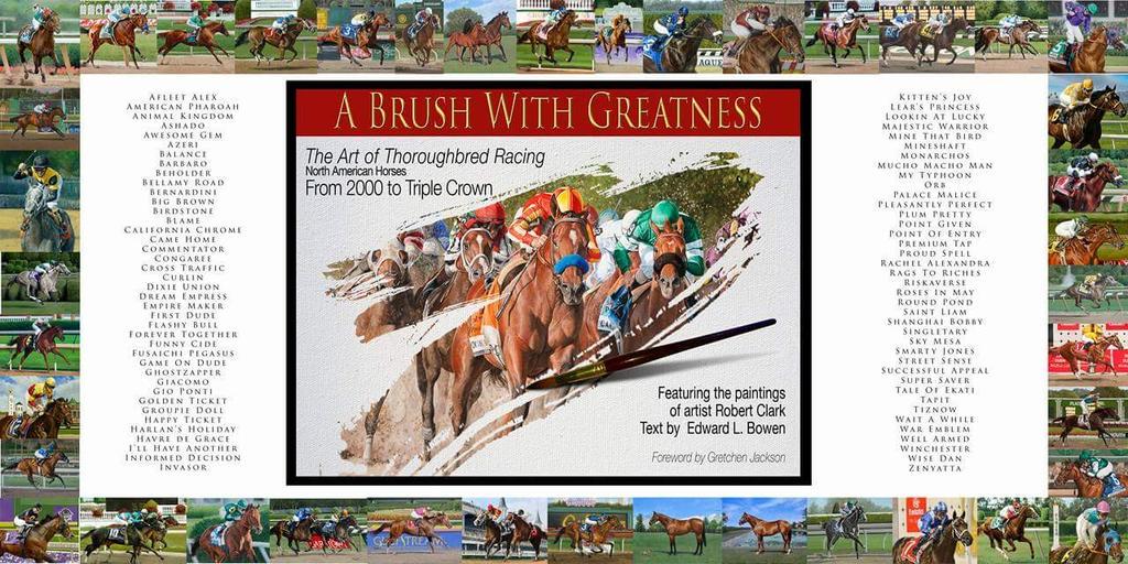ABrushWithGreat's tweet image. "Undoubtedly the greatest book on horse racing ever written," Dr. Leonard Blach, owner #KYDerby winner #MineThatBird