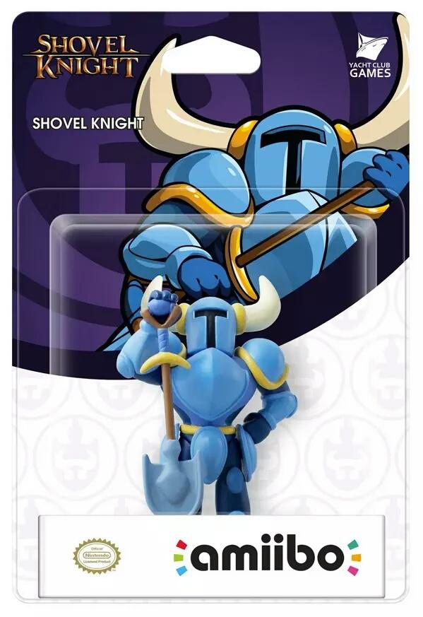 StuffOfNintendo's tweet image. Shovel Knight Amiibo Confirmed!