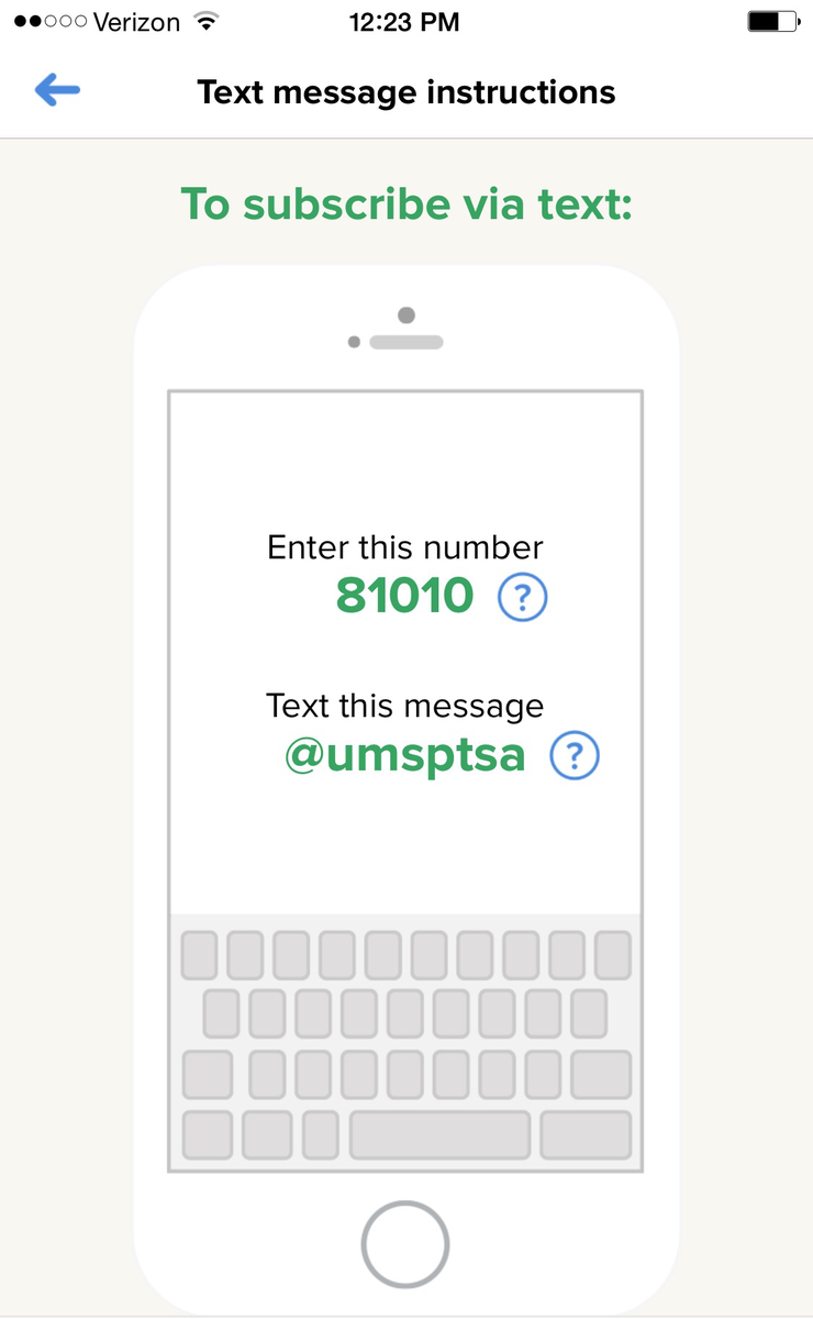 umsptsa's tweet photo. Sign up for text alerts! http://t.co/pkp8FaJ5Ye