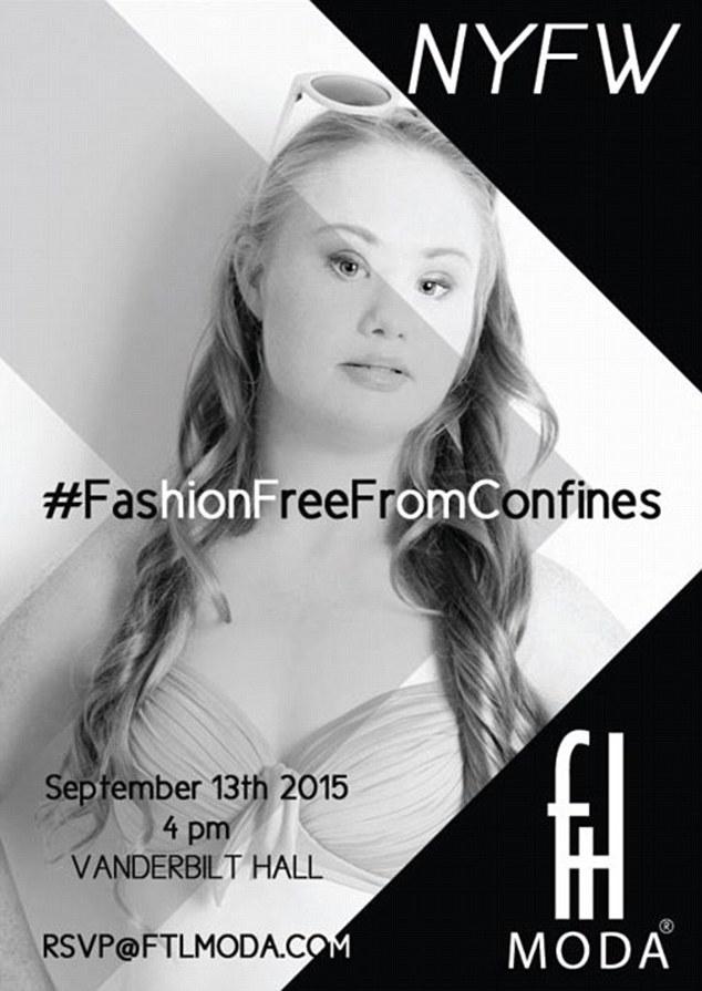 TannaParadis's tweet photo. Madeline Stuart will walk in NYFW on September 13! http://t.co/S4e47Rhfaa http://t.co/VW8LLuLRUs