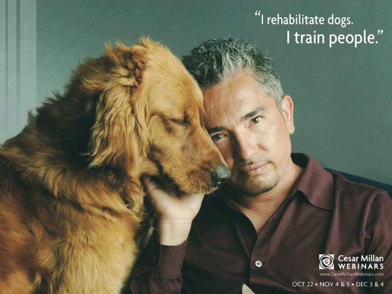 Happy Birthday to Cesar Millan, Dog Whisperer. 