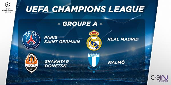 beinsports_FR's tweet image. [Tirage au sort] UEFA Champions League : Groupe A
#TirageLDC
