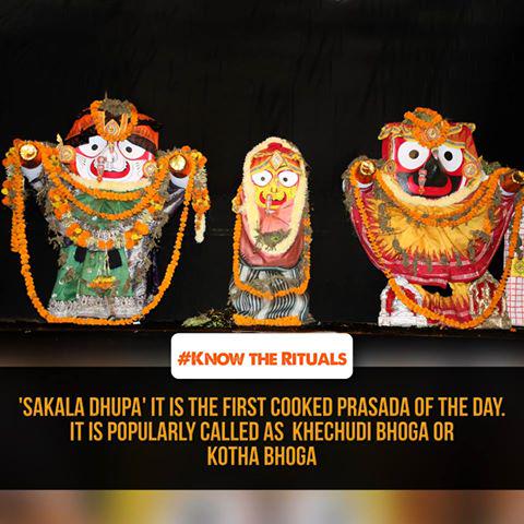 NabakalebaraOff's tweet photo. #KnowTheRituals Sakala Dhupa: It is the first cooked prasada of the day. More: https://t.co/VuknNJXrVf http://t.co/98zcX9PkLE