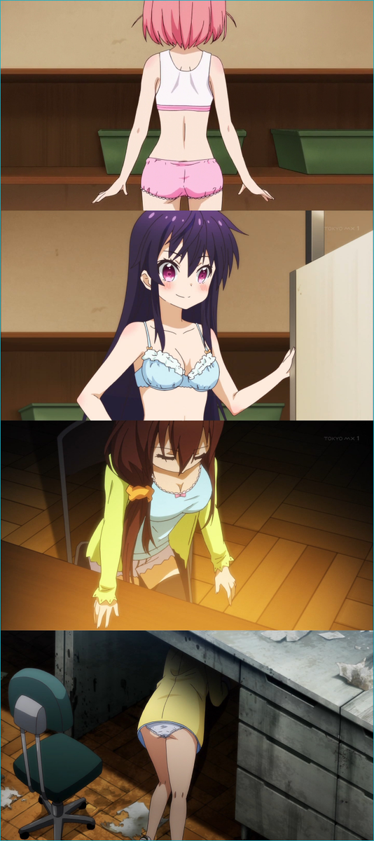 ェ Pa Twitter がっこうぐらし 8話 なにこのサービス回 がっこうぐらし Gakkougurashi Http T Co 55yqcj01fo