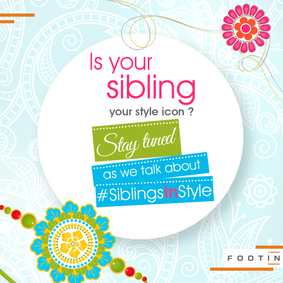 Footin_shoes's tweet photo. We are all set to make Rakhi fabulous for you. Watch out this space for more! #SiblingsInStyle http://t.co/fqoxuX0O5o