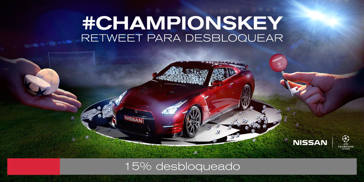 @14Marcos207 Acabas de clasificarte para poder ganar el sorteo #ChampionsKey. ¡Gracias por participar!