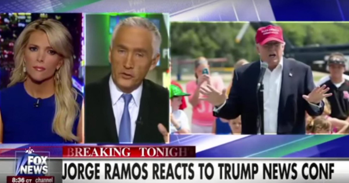 Megyn Kelly defends Mexican supremacist Jorge Ramos