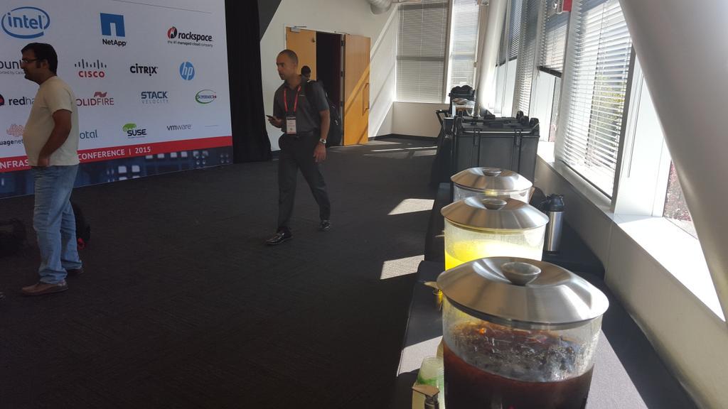 JeffFrick's tweet image. Conference best practices 
Bottomless Coffee
#OSSV15 #OSSV #OpenStackSV #theCUBE