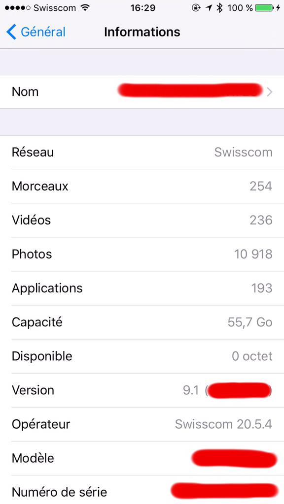 FabienWannerOFF's tweet image. iOS 9.1 is coming soon in beta. #apple #ios91 #beta #developer #copyright ©