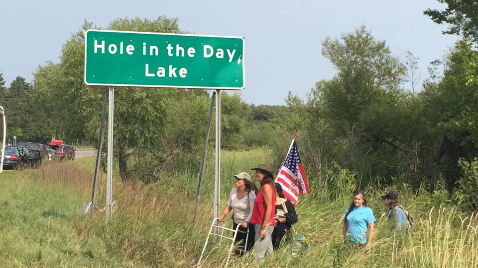 Exercising #1855Treaty HITD Lake no state permit,threats by DNR  We will harvest our sacred Manoomin @HonorTheEarth