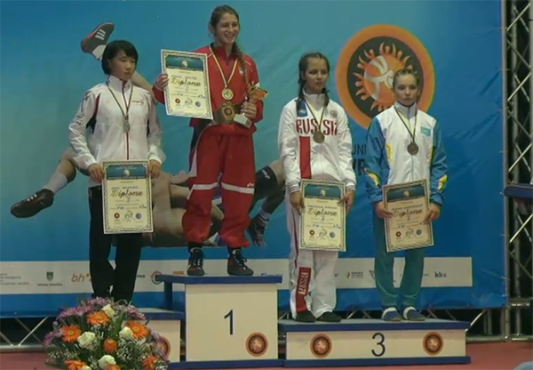 Congratulations to 2015 Cadet World champion @ronnaheat! #CadetWorlds