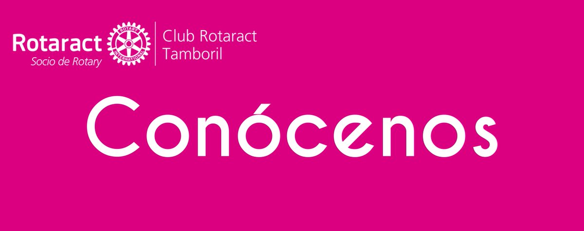 rotaractamboril's tweet image. Descubre mas sobre Rotaract, como unirte, nuestros objetivos, que hacemos &amp;amp; mas rotaractamboril.blogspot.com